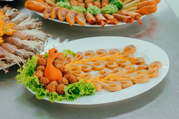 Món ăn Phượng hoàng đón nắng