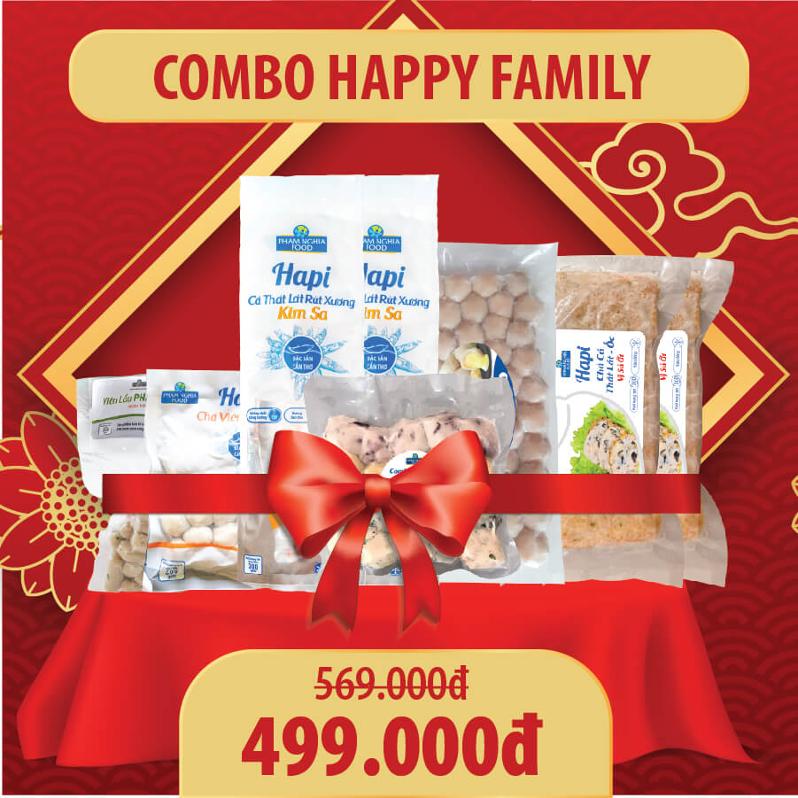 Quà tết gia đình hạnh phúc