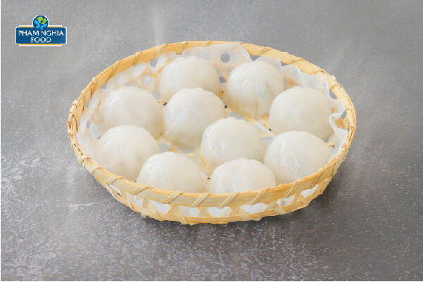 Lớp vỏ trắng trong của tiểu long bao tạo nên sức hút khó cưỡng!