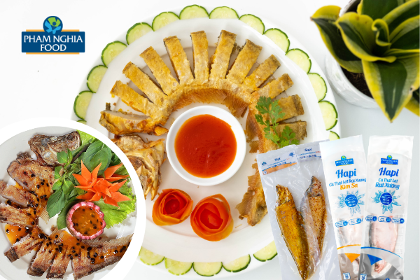 PHAM NGHIA FOOD liên tục sáng tạo để tạo ra nhiều hương vị cá thát lát rút xương mới dành cho mọi người!