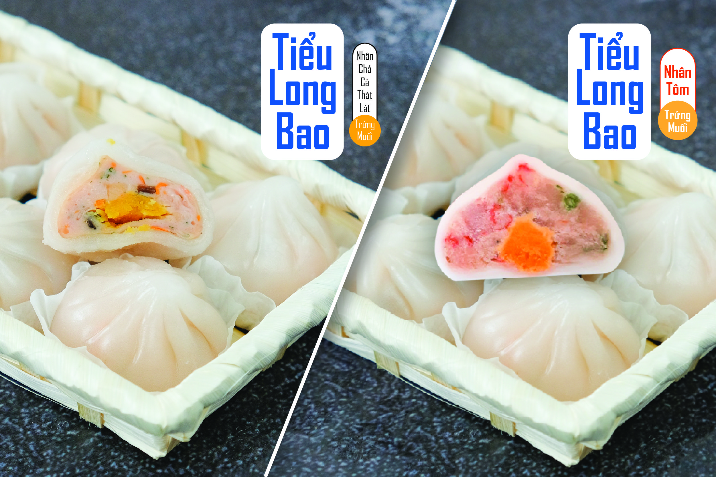 Tiểu Long Bao và Tiểu Long Bao nhân tôm là một trong nhiều sản phẩm được tạo ra từ công nghệ hiện đại