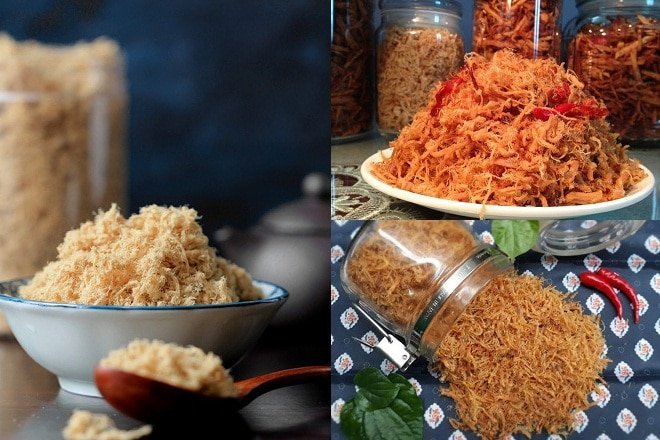 Cần chọn nguyên liệu tươi ngon và sấy thật khô để bảo quản chà bông được lâu hơn