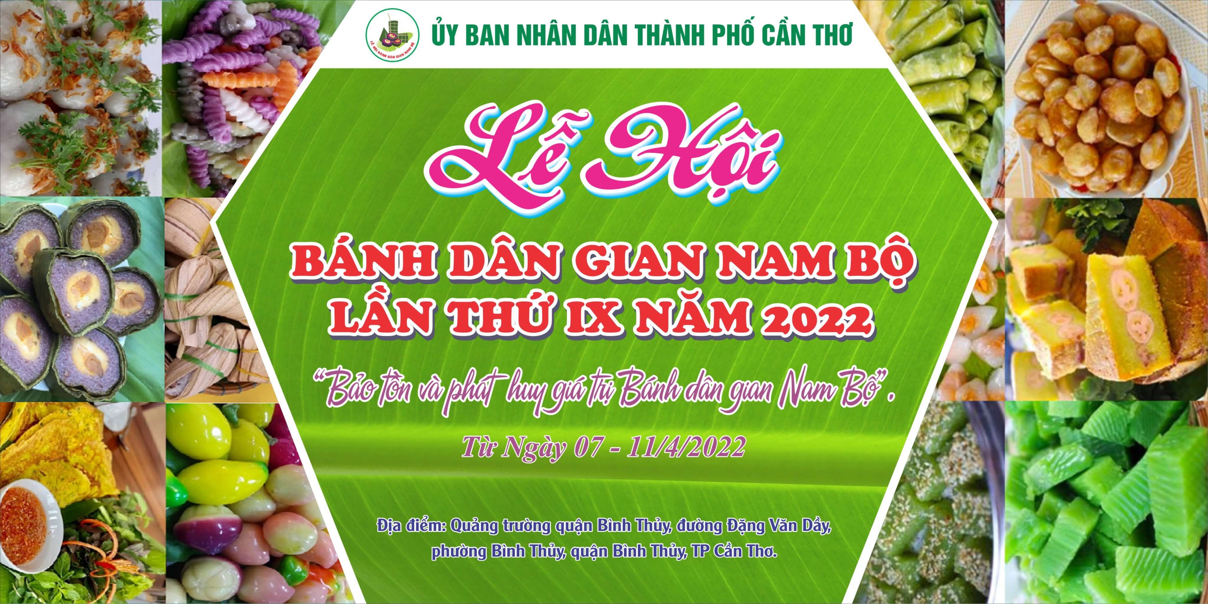 Lễ hội bánh dân gian Nam Bộ 2022