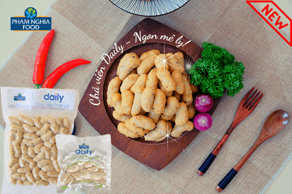PHAM NGHIA FOOD Daily Bronze Featherback Fish Balls