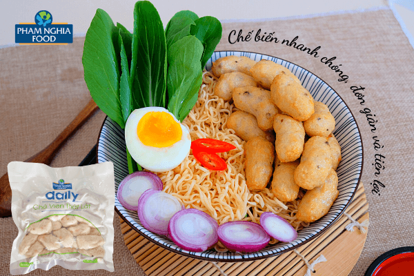 PHAM NGHIA FOOD Daily Bronze Featherback Fish Balls