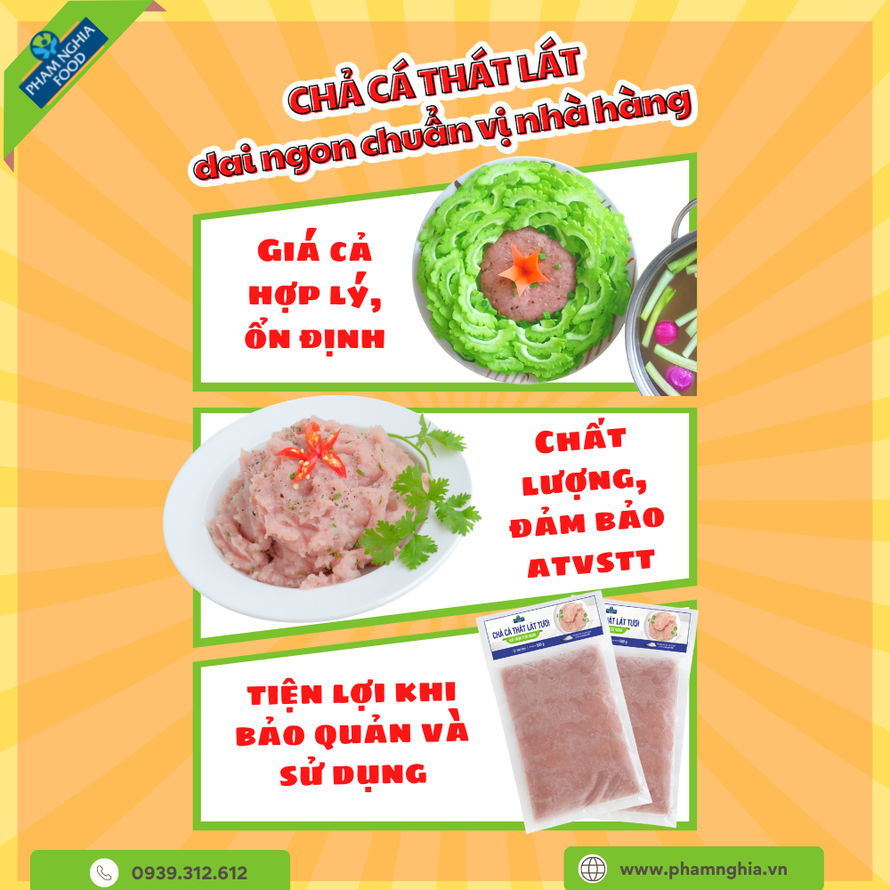 Chả cá thát lát tươi