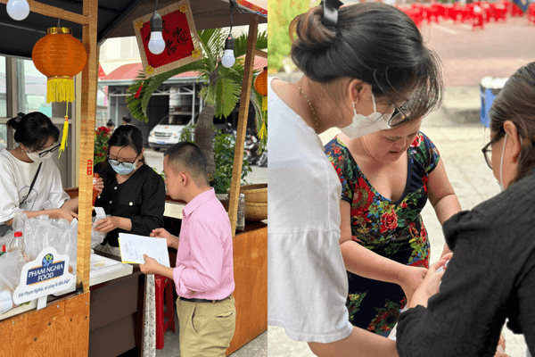 Những bạn nhỏ đáng yêu với nụ cười trên môi khi nhận được bánh mì, cùng lời cảm ơn mà PHAM NGHIA FOOD sẽ nhớ mãi