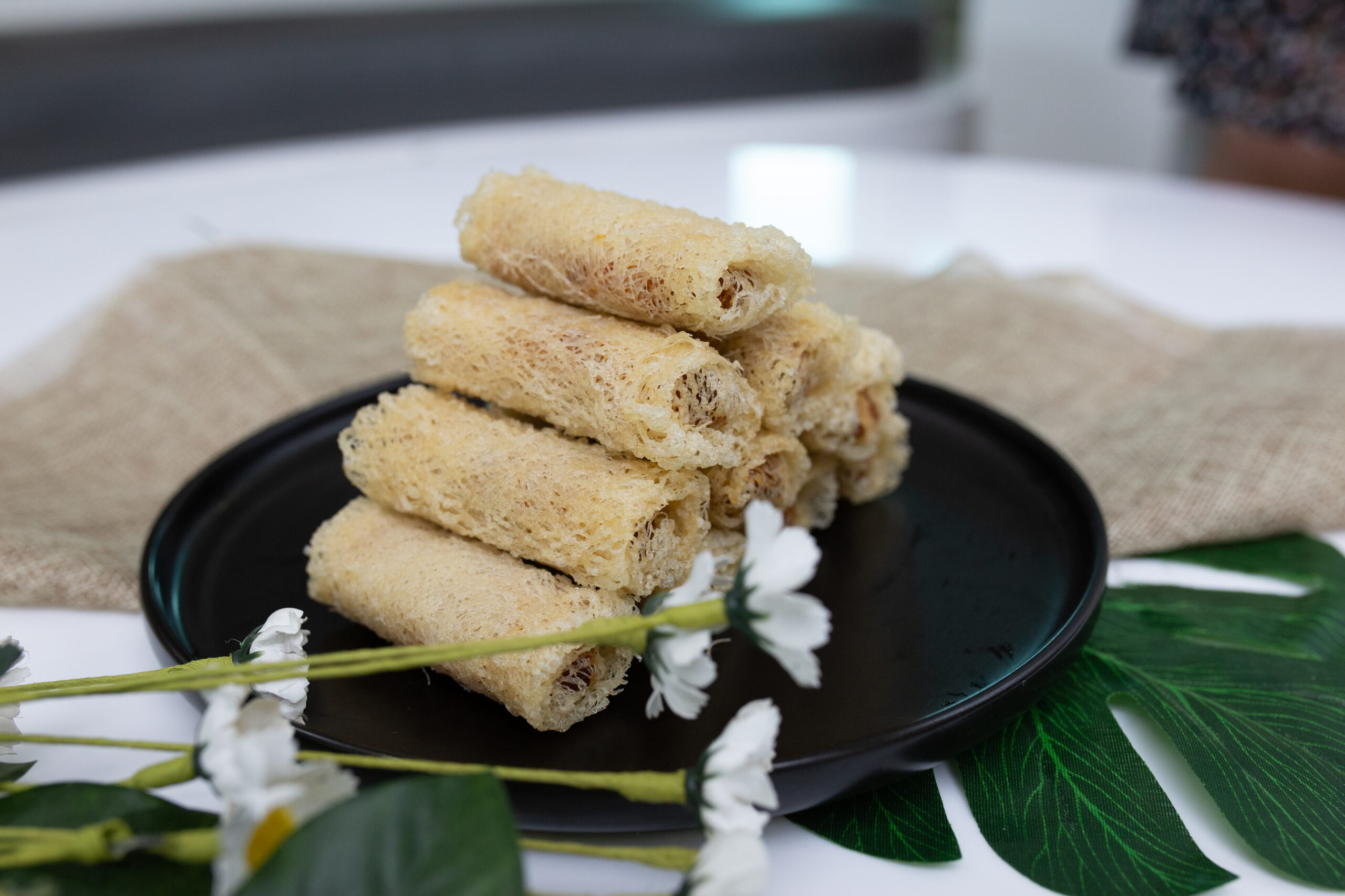 Vegetarian Net Spring Roll