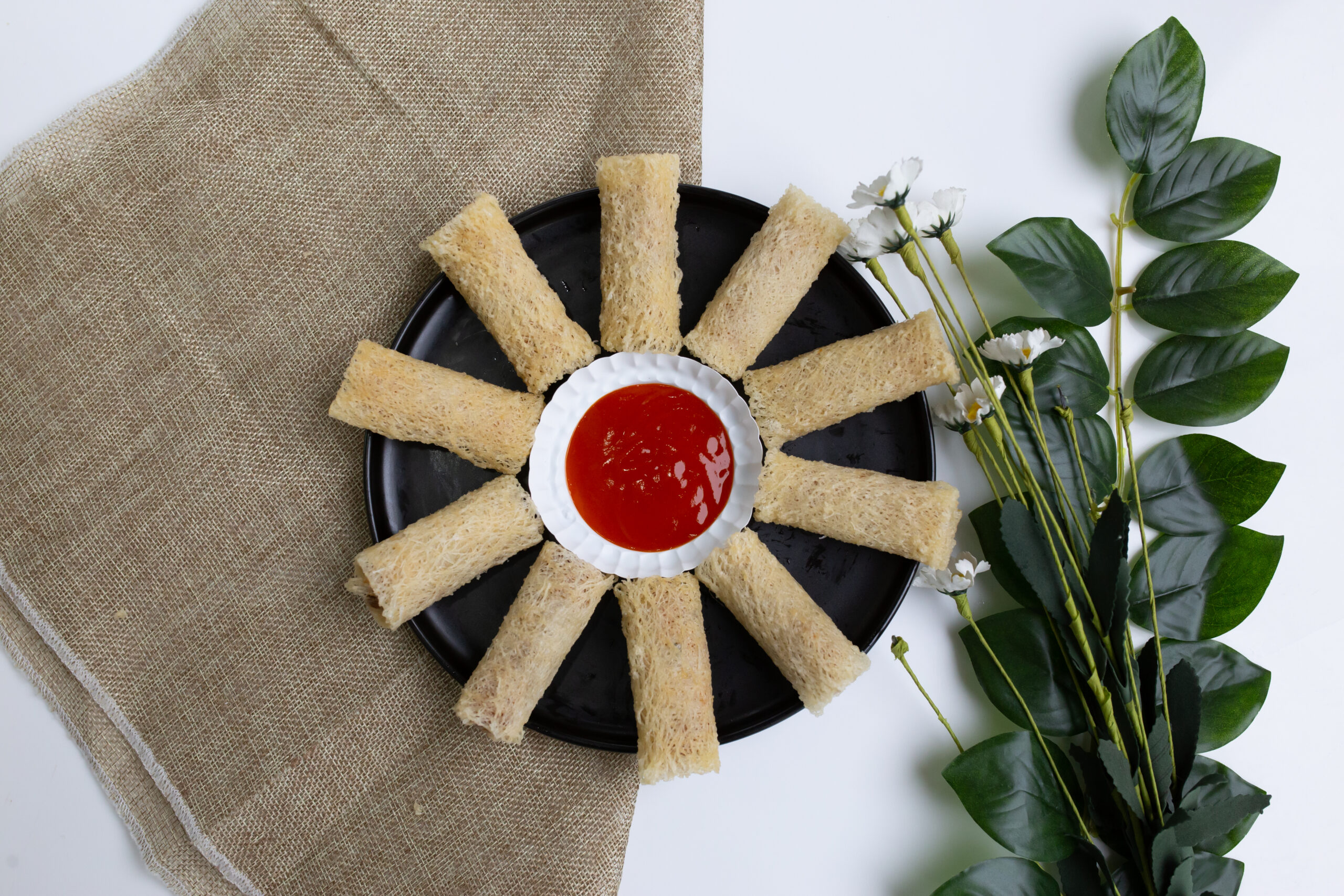 Vegetarian Net Spring Roll