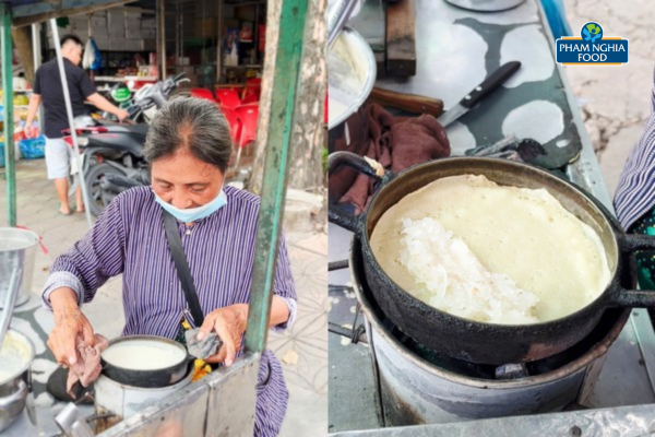 Dì Phượng (nhân vật chính của Chuyện tử tế tháng 6) cùng xe bánh dừa “thần thánh” - nguồn sống quý giá của cả hai bà cháu