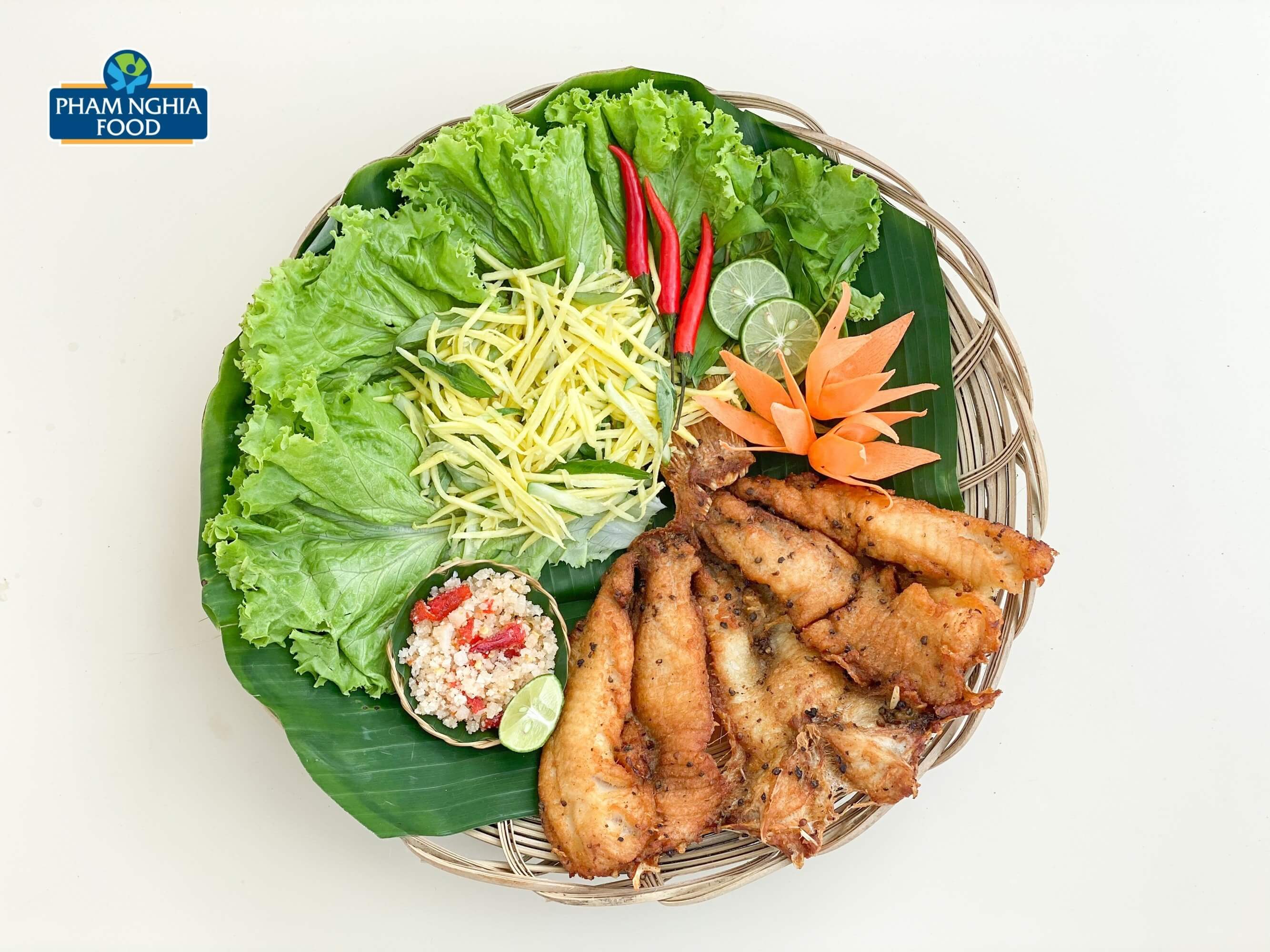 PHAM NGHIA FOOD – Cá Điêu Hồng Ướp Tiêu