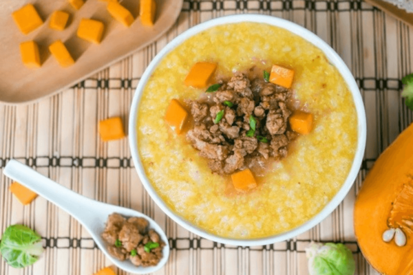 Ba, Mẹ có thể thỏa sức biến tấu với bữa sáng tiện lợi cùng món cháo dinh dưỡng, giúp bé yêu no bụng, năng động đến trường