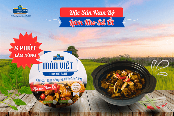 Lươn kho sả ớt - Món ngon quê nhà khiến ai cũng phải nhớ