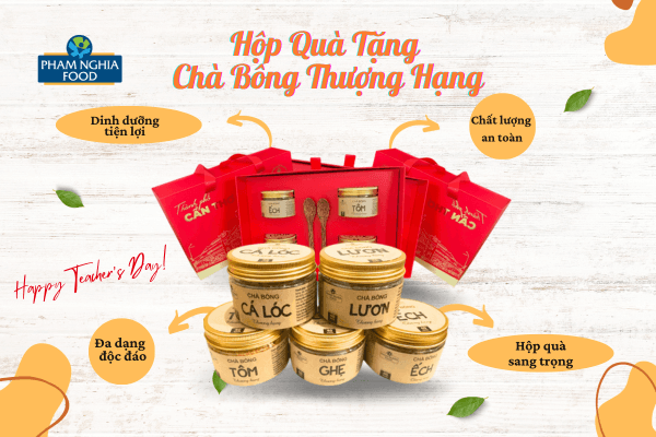 Một số điểm nổi bật không thể bỏ lỡ khi lựa chọn sản phẩm “Chà Bông Thượng Hạng” cho quà tặng 20/11 năm nay