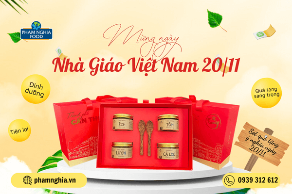 Hộp quà tặng Chà Bông Thượng Hạng sang trọng thích hợp làm quà tặng 20/11