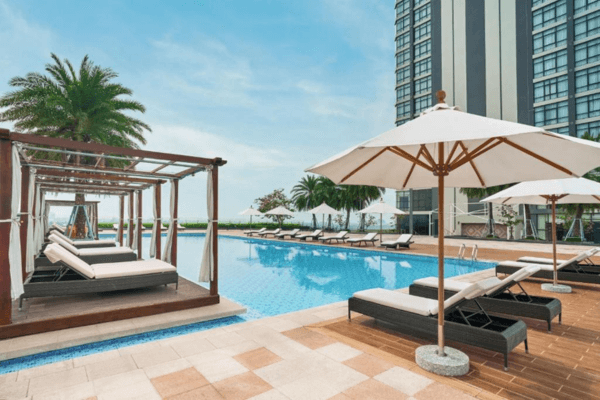Sheraton là khách sạn 5 sao cao nhất khu vực Đồng bằng Sông Cửu Long với 31 tầng, sở hữu view siêu đỉnh