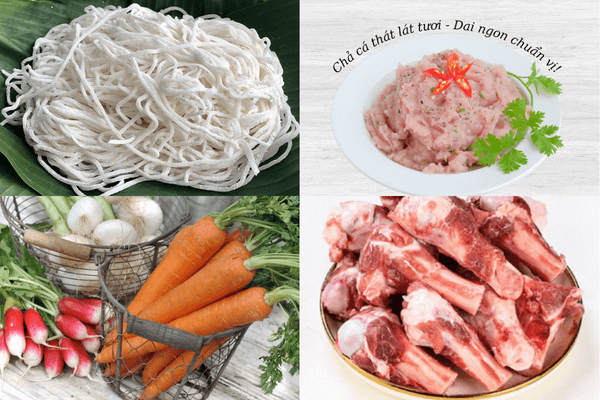 Nguyên liệu nấu bánh canh chả cá mà bạn có thể dễ dàng chuẩn bị tại nhà