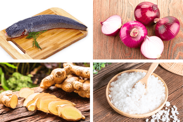 Tham khảo các nguyên liệu cần thiết để trổ tài làm chà bông cá lóc cho bé yêu nhà bạn