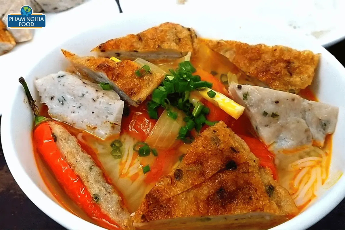 bún chả cá thát lát 