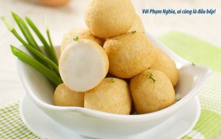 Hapi Chả viên Cá Thát Lát sau khi chế biến