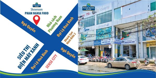Tọa lạc tại Trung tâm Thành phố Cần Thơ, Showroom của PHAM NGHIA FOOD bày bán đầy đủ tất cả các sản phẩm mới và hấp dẫn!