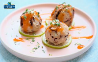 Chả viên thát lát bạch tuột