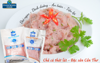 Bao bì đơn giản và hiện đại giúp PHAM NGHIA FOOD dễ dàng được nhận diện nhanh chóng và tạo dấu ấn riêng trong mắt khách hàng
