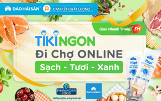 Mua hàng nhanh hơn với TikiNGON của Đảo hải sản