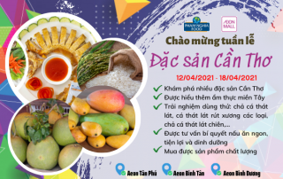 Rất nhiều đặc sản hấp dẫn đến từ Cần Thơ