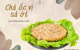 Chả ốc vị sả ớt