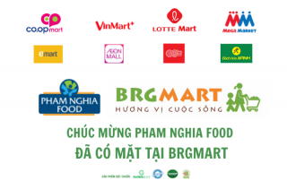 PHAM NGHIA FOOD hợp tác với BRGMART
