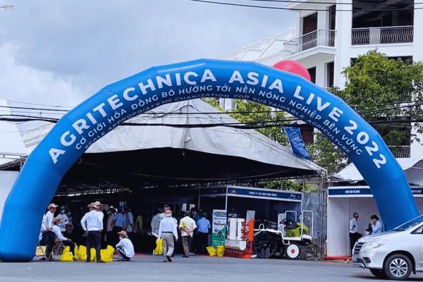 sự kiện quốc tế Agritechnica Asia Live 2022 tại Cần Thơ