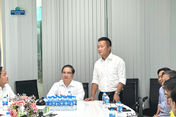 PHAM NGHIA FOOD đã có khoảng thời gian ý nghĩa để chia sẻ trao đổi cùng Đoàn Chủ tịch UBND TP Cần Thơ Trần Việt Trường