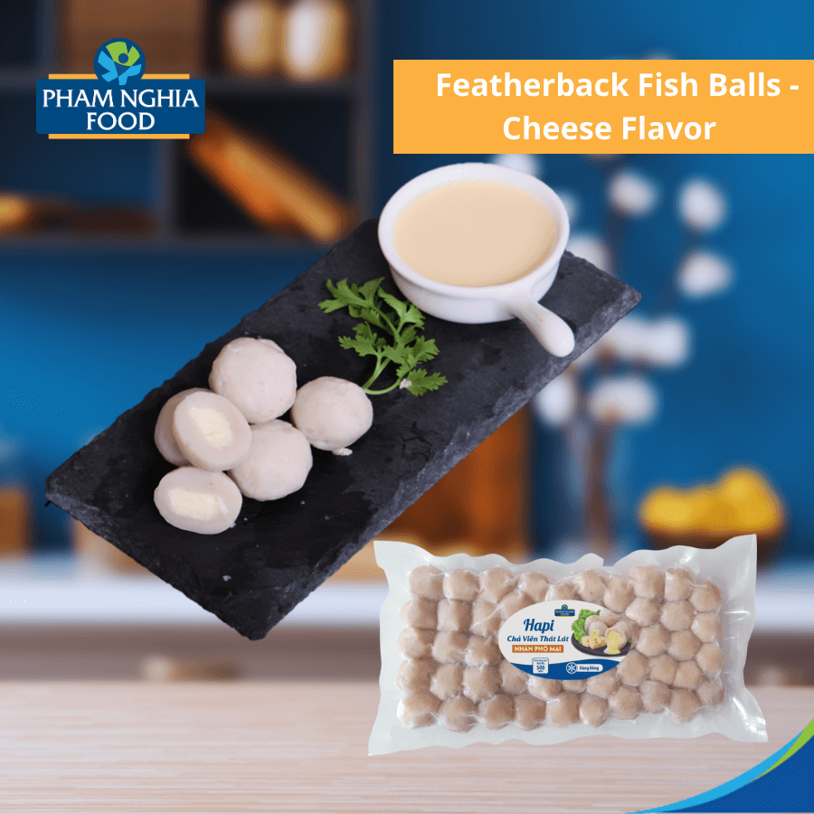 Featherback Fish Balls - with Cheese