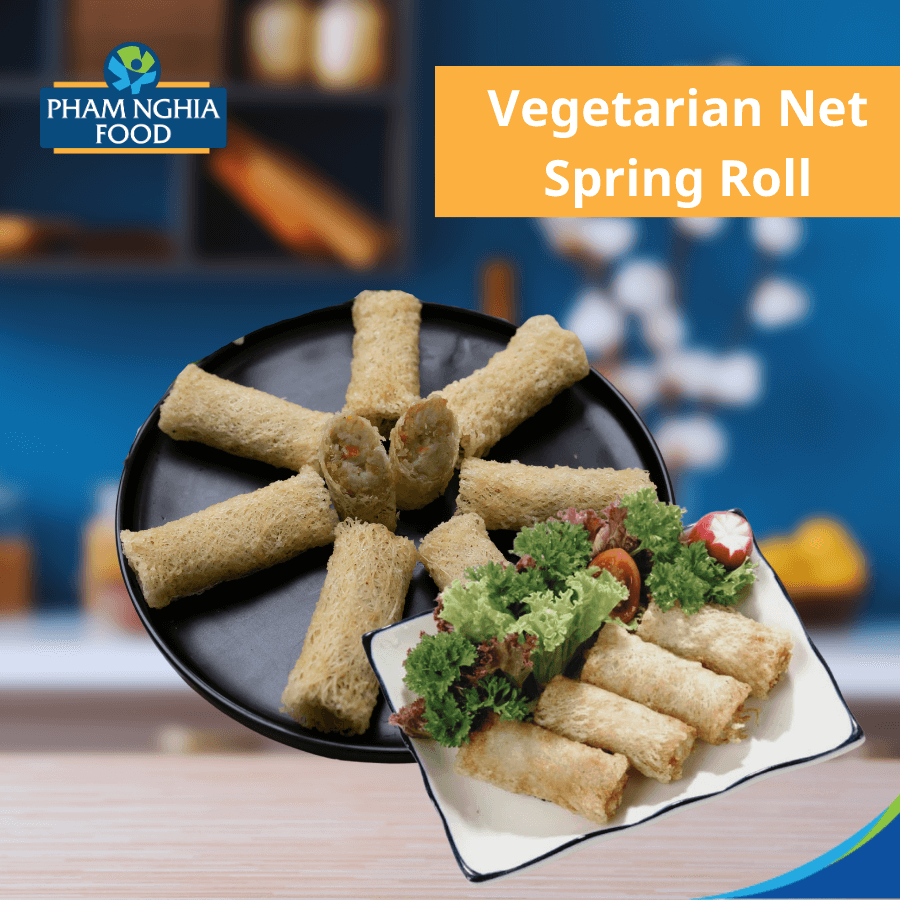 Vegetarian Net Spring Roll