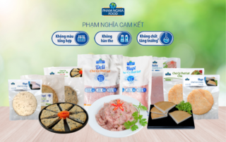 Chả cá Phạm Nghĩa cam kết 3 không: không chất tăng trưởng, không màu tổng hợp, không hàn the