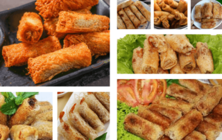 Rất nhiều lựa chọn với các sản phẩm chả giò rế khác nhau