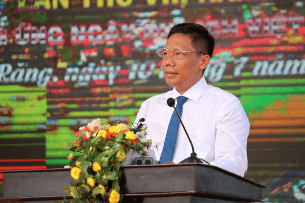 Ông Nguyễn Thực Hiện - Phó Chủ tịch UBND TP Cần Thơ phát biểu tại lễ khai mạc
