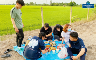 Khung cảnh chill tại vùng nuôi Phạm Nghĩa