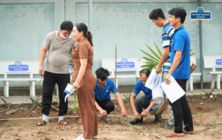 Không khí hào hứng, sôi nổi trong ngày phát động cuộc thi "Tô nét khuôn viên nhà Phạm Nghĩa"