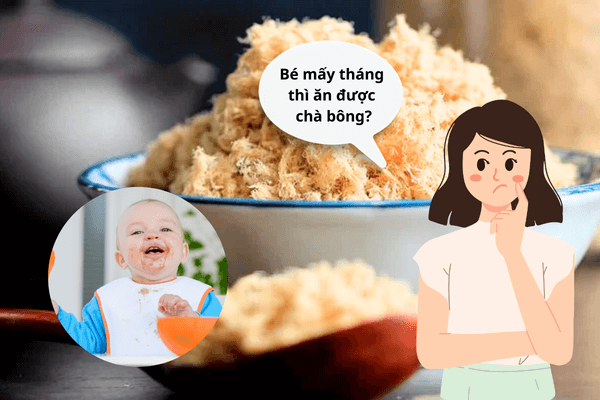 Từ 7 tháng tuổi trở đi, ba mẹ đã có thể dùng chà bông ăn dặm cho bé để kích thích trẻ ăn ngon miệng hơn