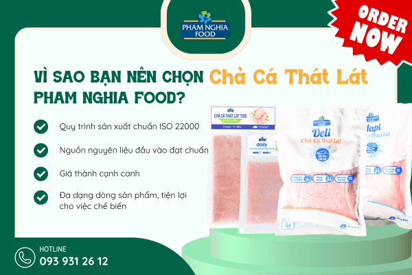 PHAM NGHIA FOOD chuyên cung cấp sản phẩm cá thát lát an toàn, chất lượng cao 