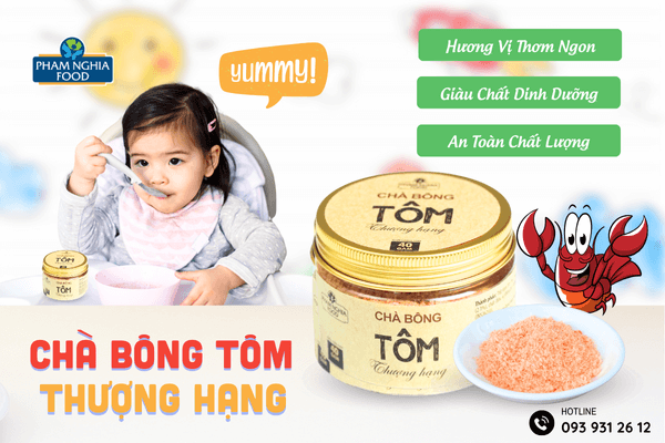 Bí Kíp Giúp Mẹ Bận Rộn Không Cần Tự Làm Chà Bông Tôm Tại Nhà: Chà Bông Tôm PHAM NGHIA FOOD