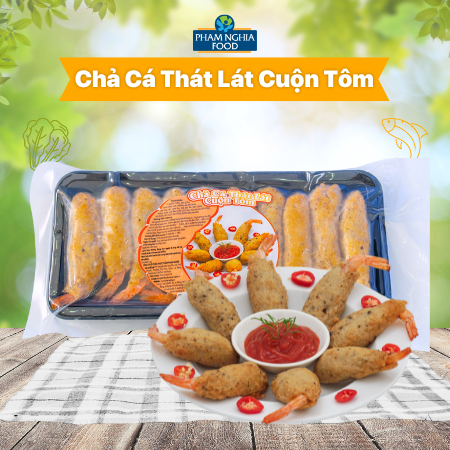 Chả cá thát lát cuộn tôm PHAM NGHIA FOOD