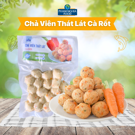 Chả viên thát lát Cà rốt PHAM NGHIA FOOD