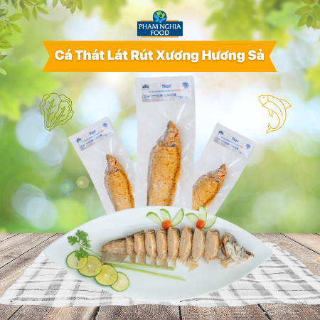 Cá thát lát rút xương hương sả PHAM NGHIA FOOD