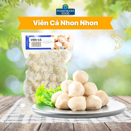 Viên cá Nhon Nhon PHAM NGHIA FOOD