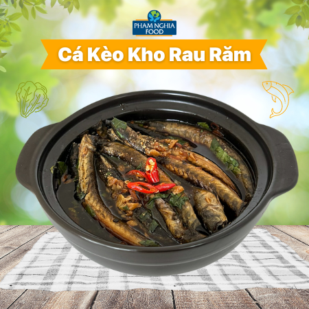 Món Việt Cá kèo kho rau răm PHAM NGHIA FOOD