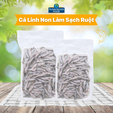 Cá linh non làm sạch ruột PHAM NGHIA FOOD