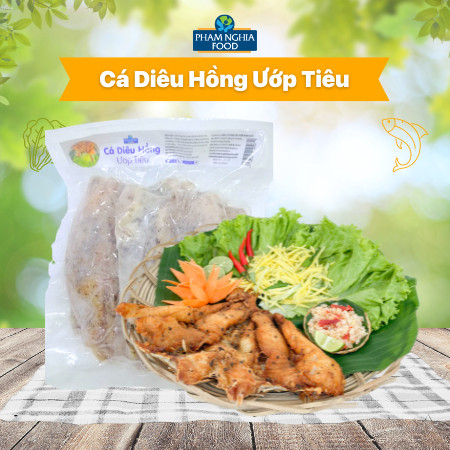 Cá diêu hồng ướp tiêu PHAM NGHIA FOOD